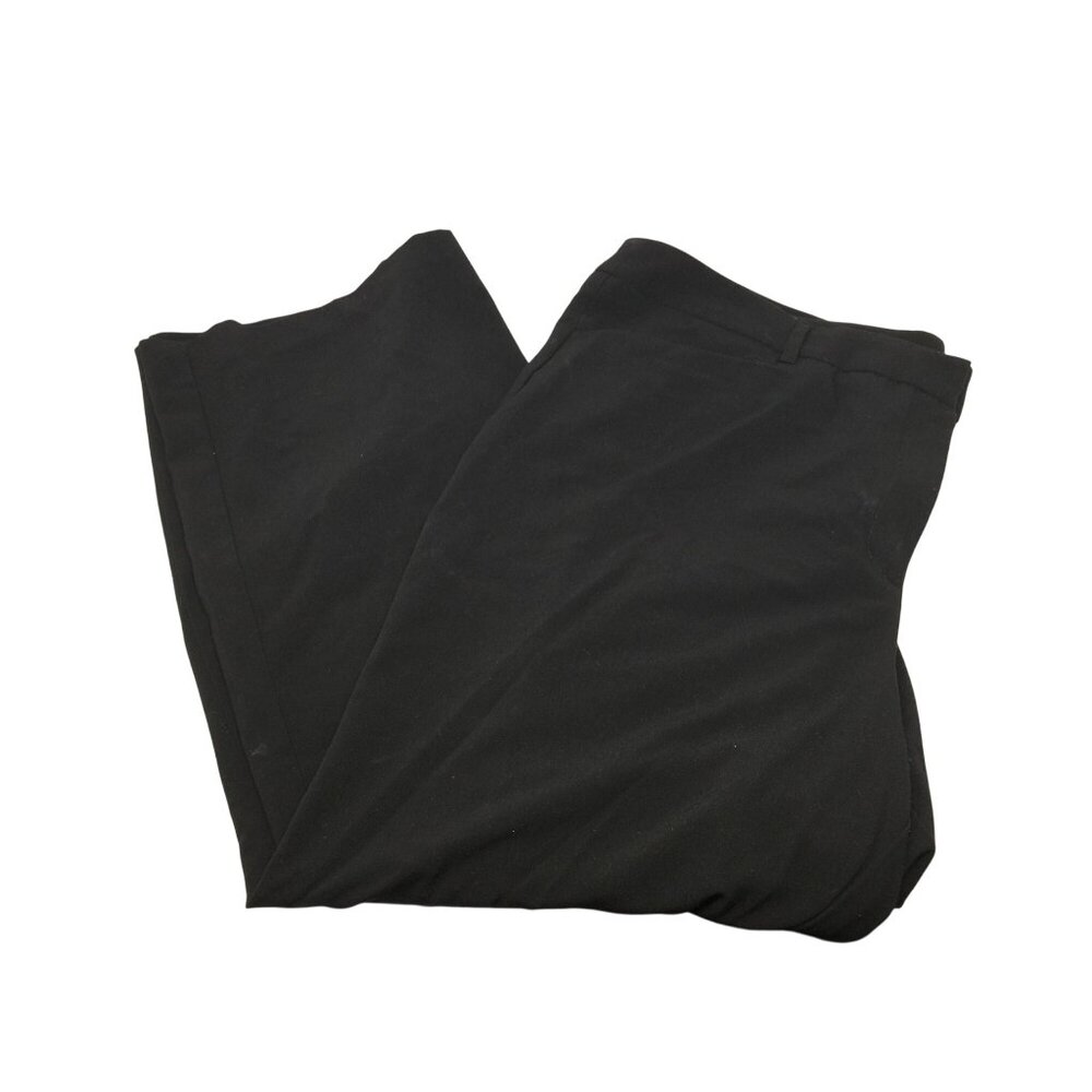 LANE BYRANT WOMENS SIZE 22 SHORT BLACK DRESS PANTS